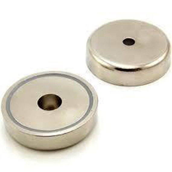 pot magnet/magnet pot(ndfeb magnet inside or ferrite magnet inside are available)